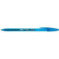 Bic Cristal V2 Gel Ink Rollerball Pen Blue Pack of 20 8438852