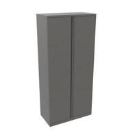 Bisley Cupboard Steel High 2 door w914 x d470 x h1970-1985mm Grey