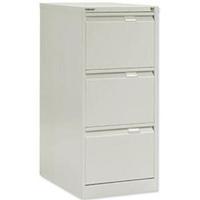 Bisley BS3E W470 x D622 x H1016mm Flush Front 3 Drawer Filing Cabinet