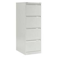 Bisley BS4E W470 x D622 x H1321mm Flush Front 4 Drawer Filing Cabinet