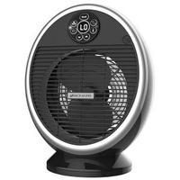 bionaire 22kw oscillating fan heater with 2 heat setting bfh004
