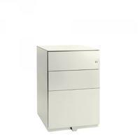 bisley pedestal mobile 2 stationery 1 filing drawer chalk white