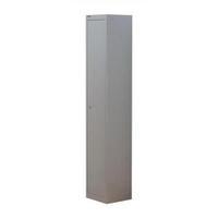 bisley clk121 h1802 x w305 x d305mm wardrobe locker goose grey