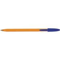 Bic Orange Fine Ballpoint Blue Ink Pen Pack of 20 1199110111