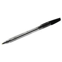 Bic Black Cristal Clic Retractable Ballpoint Pen Pack of 20 850732