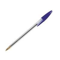 Bic Cristal Medium Ballpoint Blue Pen Pack of 100 896039