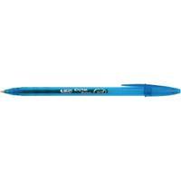 bic cristal v2 blue gel pen 08mm pack of 20 8438852