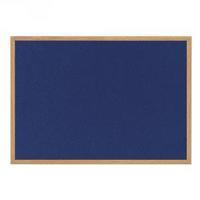 Bi-Office Earth-it Felt Notice Board 900x600mm Blue RFB0743233