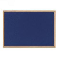 Bi-Office Earth-it Felt Notice Board 1800x1200mm Blue RFB8543233