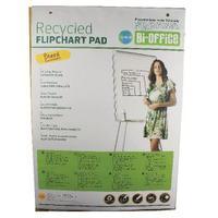 Bi-Office Earth-It Flipchart A1 Pad Plain 40 Sheets 55gsm FL0111801