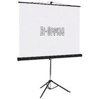 bi office black 1250mm tripod projection screen 9d006028