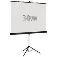 Bi-Office Black 1500mm Tripod Projection Screen 9D006020