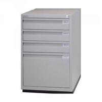 Bisley Filing Cabinet 31 Drawer Flush Fronted Lockable Goose Grey