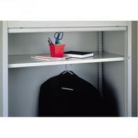 bisley shelf wardrobe grey 7035 bwsgy