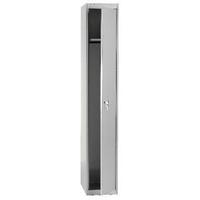 bisley goose grey 1 door locker w305xd457xh1802mm by09215