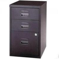 Bisley A4 Home Filer 3 Drawer Lockable Black BY60318