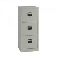 Bisley A4 Personal Filing Cabinet 3 Drawer Grey BY60794