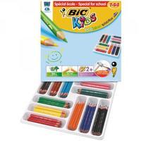 Bic Kids Ecolutions Triangle Colouring Pencils Class Pack 144 887831