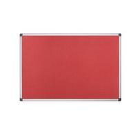 Bi-Office 900x600mm Red Felt Board FA0346170