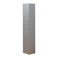 Bisley CLK126 H1802 x W305 x D305mm Steel Locker with 6 Doors Goose