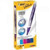 Bic Velleda Fashion Colour Drywipe Markers Pack of 4 927157