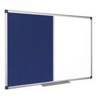 Bi-Office Combination Magnetic and Felt Board 1200x900mm XA0522170