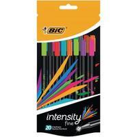 Bic Intensity Fineliner Pens Assorted 942097