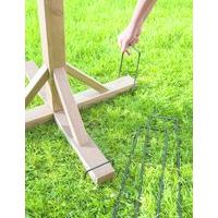 bird table anchoring pegs by gardman