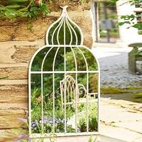 Birdcage Garden Mirror