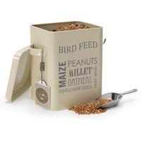 bird feed tin cream
