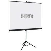 bi office 9d006028 tripod projection screen 1250mm