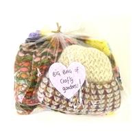 big bag of crafty goodness craft pack in tonal multi coloured