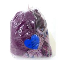 Big Bag Of Crafty Goodness! Tonal Purple Mixed Yarn Upcycling Reclamation Yarn Pack