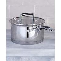 bistro stainless steel 18cm saucepan