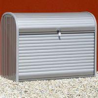 Biohort Storemax 120 Silver Roller Shutter Box