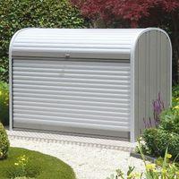 Biohort Storemax 190 Silver Roller Shutter Box