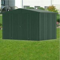 Biohort Europa 5 Dark Green Metal Shed