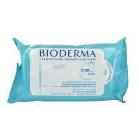 bioderma abcderm h2o cleansing wipes 60 st