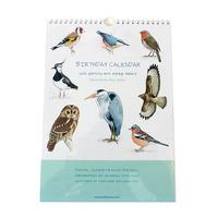 Birthday & Anniversary Calendar - British Birds