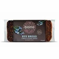 Biona Org Rye Chia Flax Bread (500g)