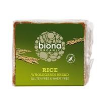 biona organic biofit gluten free rice bread 500g