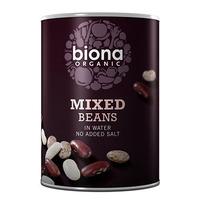 biona organic mixed beans 400g