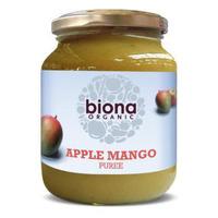 biona organic apple mango puree 350g