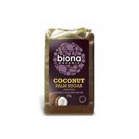 biona organic coconut palm sugar 250g