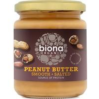 Biona Organic Peanut Butter Smooth No Salt (250g)