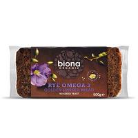 Biona Organic Omega 3 Rye Bread (500g)