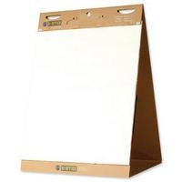 Bi-Office Earth-it Flipchart Easel Pad Self Stick 635x762mm Ref FL1217507 [Pack 2]