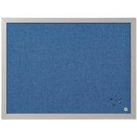 Bi-Office Silque Notice Board 600 x 450 Blue FB04130608