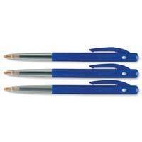 Bic Clic Retractable Ballpoint Pen Medium Blue 901218