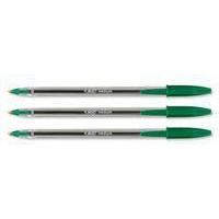 Bic Cristal Ballpoint Pen Green 8373629